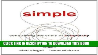 [PDF] Simple: Conquering the Crisis of Complexity [Online Books]