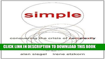 [PDF] Simple: Conquering the Crisis of Complexity [Online Books]