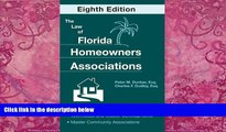 Big Deals  The Law of Florida Homeowners Associations  Full Ebooks Best Seller