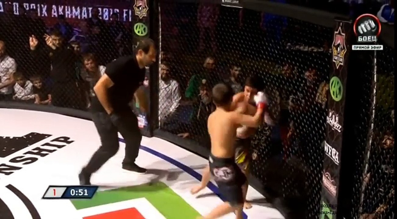 Le président tchétchène aime les combats d’enfants