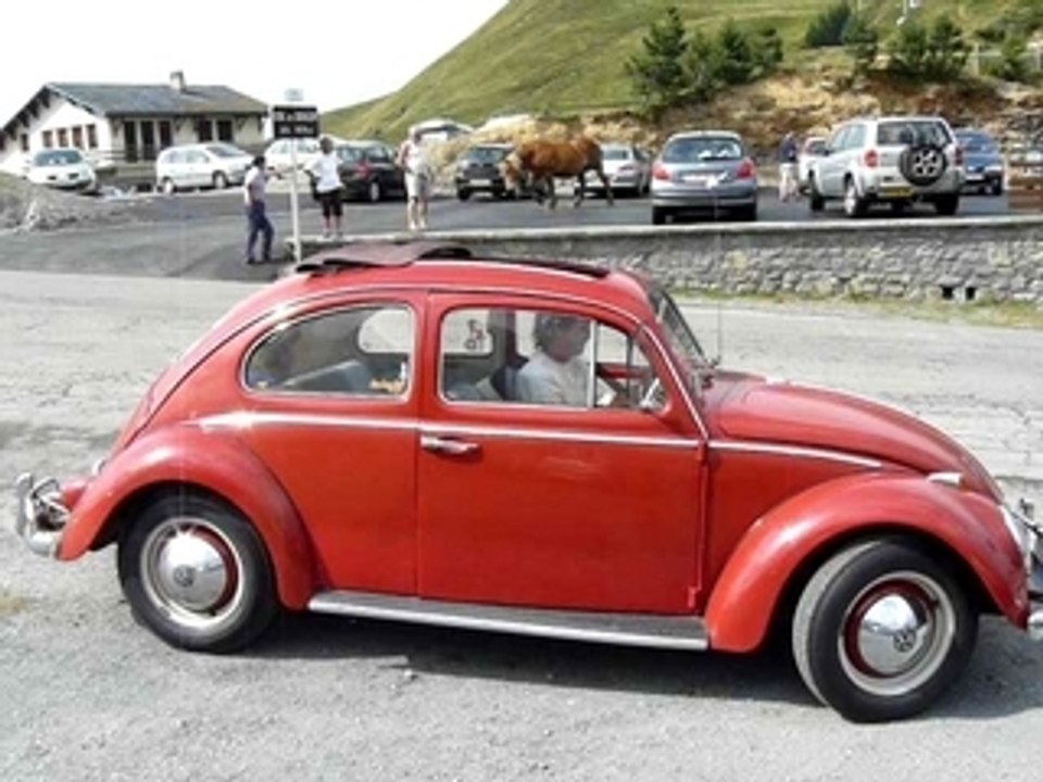 VW cox 1961 au col du soulor