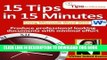 Best Seller 15 Tips in 15 Minutes using Microsoft Word 2010 (Tips in Minutes using Windows 7