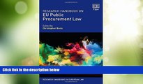 Big Deals  Research Handbook on EU Public Procurement Law (Research Handbooks in European Law