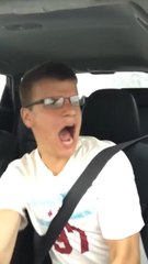 Crazy Rolling Car Crash (caught on inside camera)