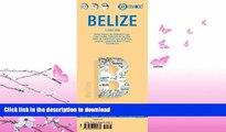 FAVORITE BOOK  Laminated Belize Map by Borch (English, Spanish, French and Italian Edition) FULL