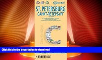 FAVORITE BOOK  Laminated St. Petersburg City Streets Map by Borch (English Edition) FULL ONLINE