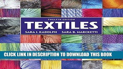 [PDF] Textiles (12th Edition) Full Online