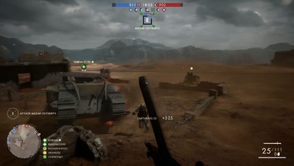 Artillery vs plane