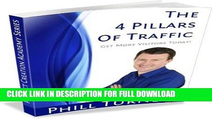 [PDF] The 4 Pillars of Traffic (Product Creation Academy Series Book 1) Full Online