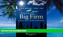 Books to Read  Beyond the Big Firm: Profiles of Lawyers Who Want Something More (Introduction to