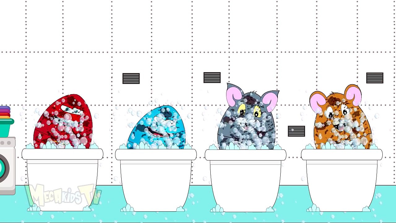 Disney Lightning Mcqueen Toys Surprise Eggs - Tom And Jerry Cartoon For Kids - Surprise Egg-t2XOPl8m91c