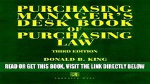 [EBOOK] DOWNLOAD Purchasing Manager s Desk Book of Purchasing Law PDF