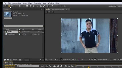 After Effects Tutorial - INVISIBLE MAN Effect