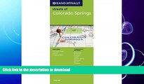 FAVORITE BOOK  Rand McNally Folded Map: Colorado Springs (Rand McNally Colorado Springs Street
