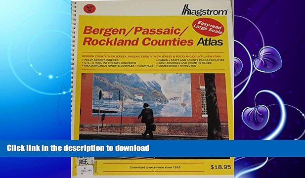 READ Hagstrom Bergen/Passaic/Rockland Counties: New Jersey and New York (Hagstrom Bergen,