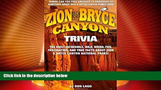 Enjoyed Read Zion and Bryce Canyon Trivia