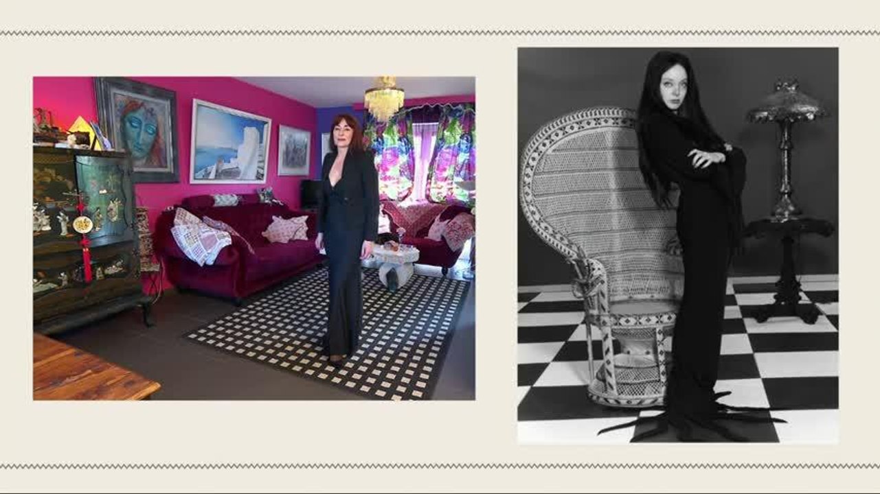 Isabelle se fait comparer à Morticia Adams