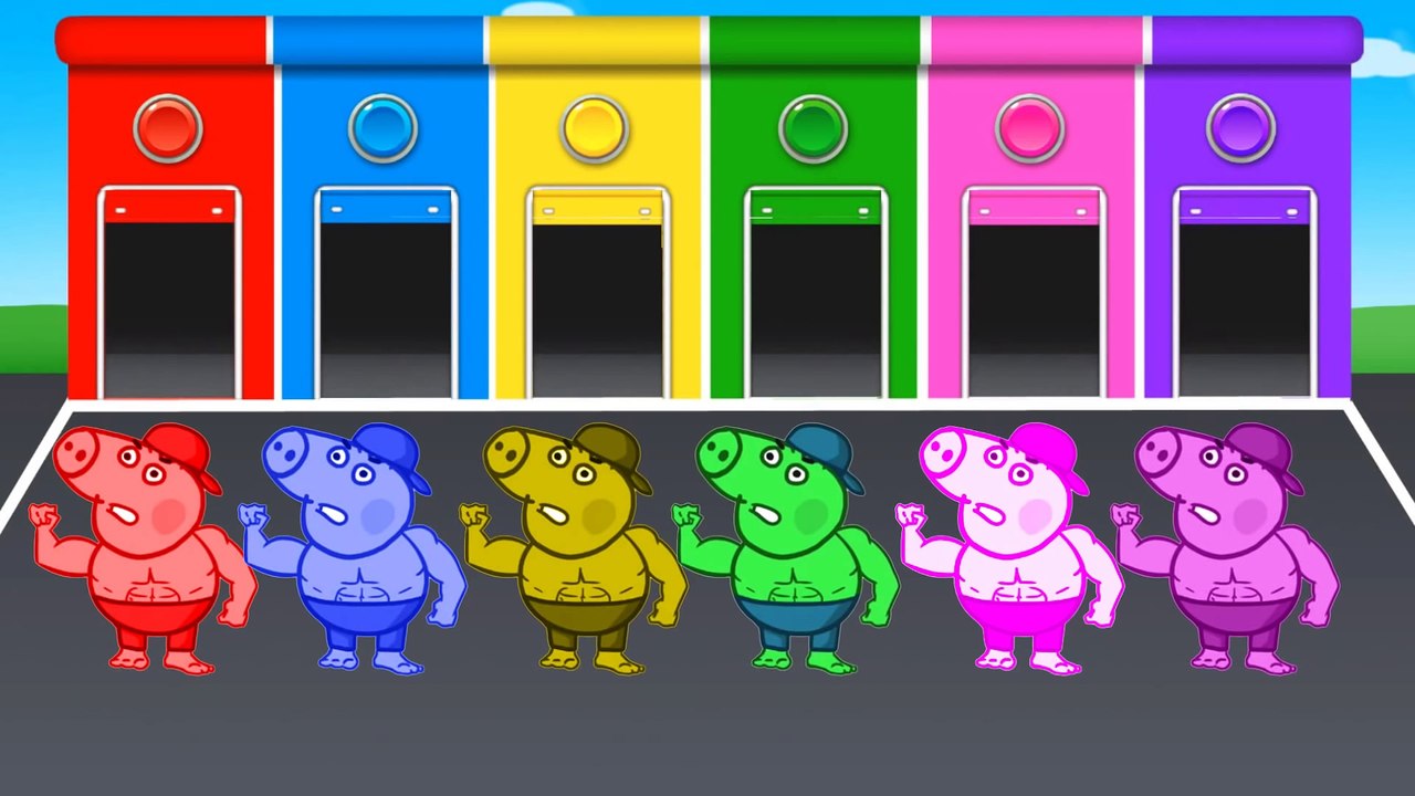 Mega Gummy bear Goes Shopping finger family Rhyme for Kids | Gummy bear Ice cream Funny