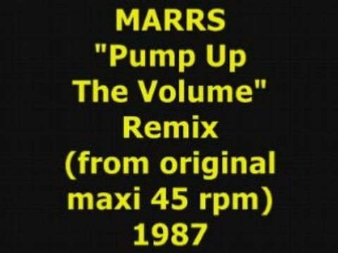 MARRS Pump Up The Volume Maxi 45 rpm