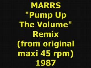 MARRS  "Pump Up The Volume"  Maxi 45 rpm
