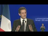 Discours de Nicolas Sarkozy à Nîmes