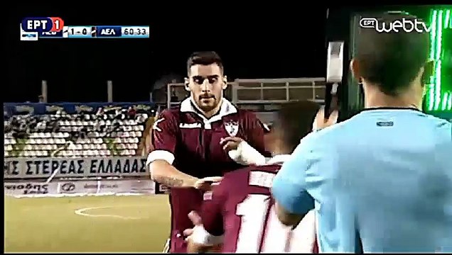 Λεβαδειακός-ΑΕΛ 1-1 2016-17 Το γκολ της ΑΕΛ (χωρίς περιγραφή)
