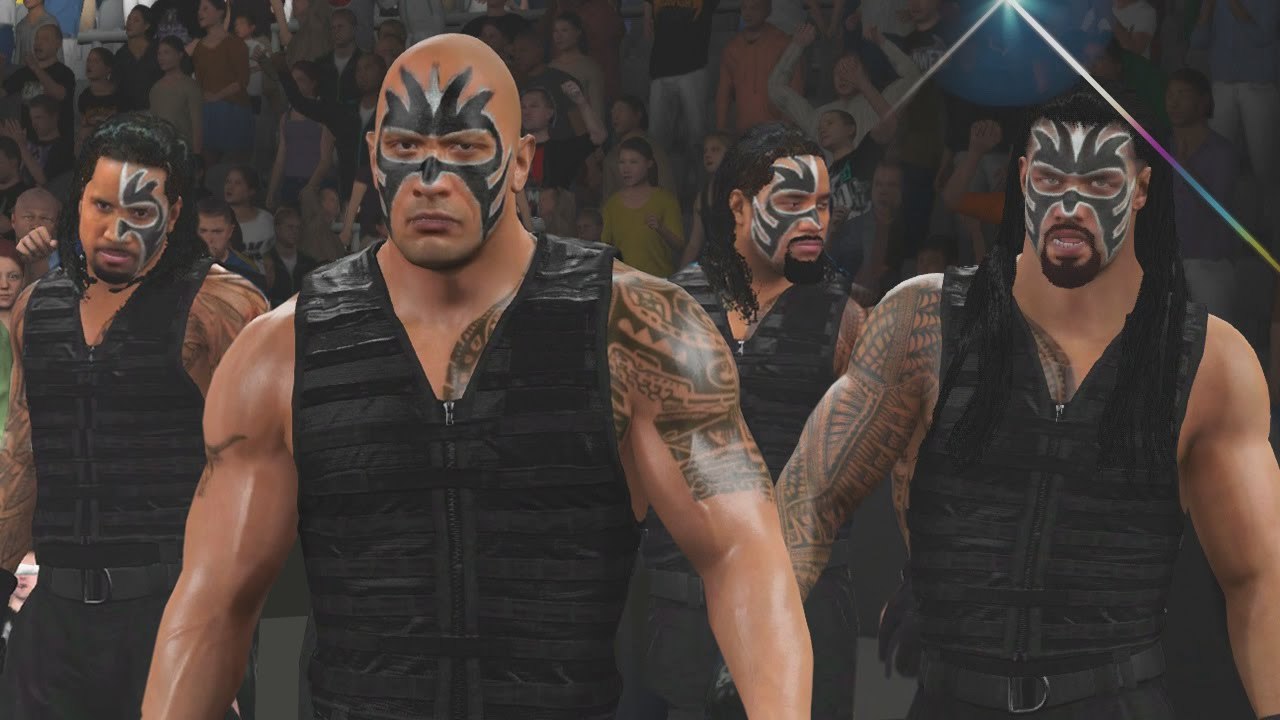 WWE 2K17 Mods - The Rock Joins The Samoan Shield