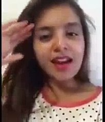 Girl singing very lovely song