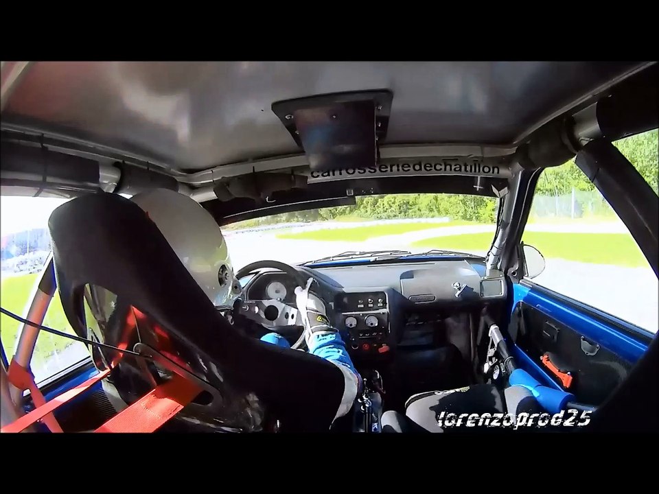 slalom de la versenne 2016 2ème manche R.Bourgeois 106 S16