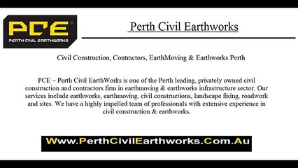 Earthmoving Contractors Perth