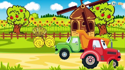 Машинки - Мультфильмы - Мультики для мальчиков: Самосвал и Бульдозер - машинки!