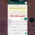 Use different fonts in WhatsApp || WhatsApp tips and tricks