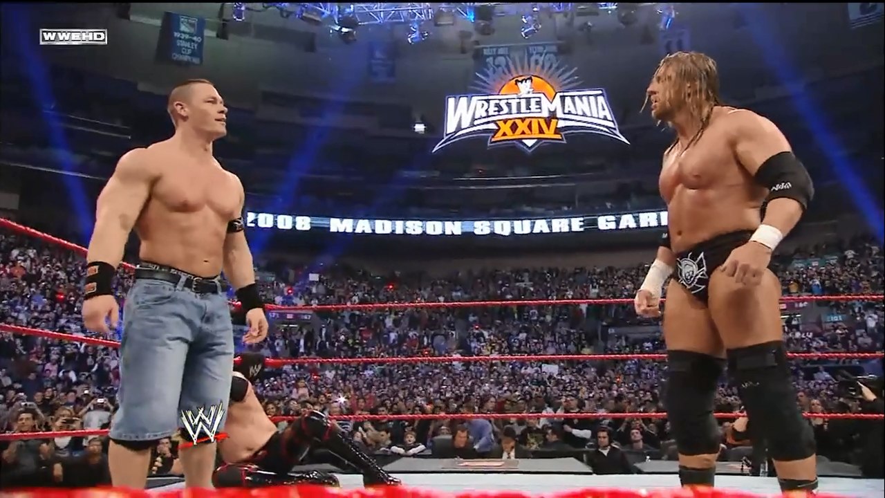 30-man Royal Rumble match for a world championship at WrestleMania XXIV