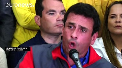 La oposición venezolana tilda de "golpe de Estado" la suspensión del proceso del referéndum revocatorio contra Maduro
