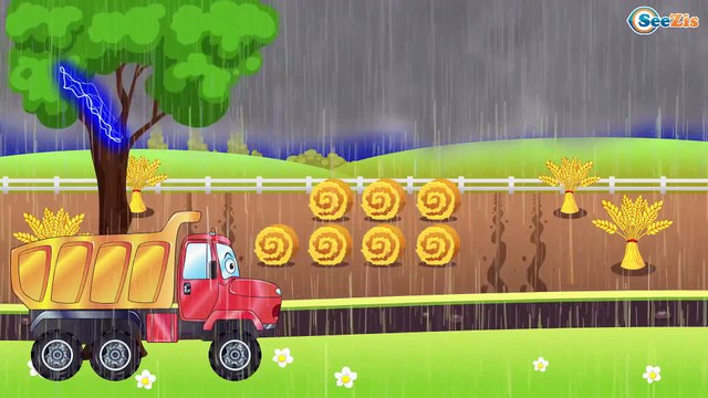 Les Camions Constructeurs | Dessins animés pour enfants | Voiture pour bébés