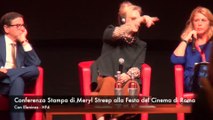 Meryl Streep alla Festa del Cinema di Roma: la conferenza stampa 2/2