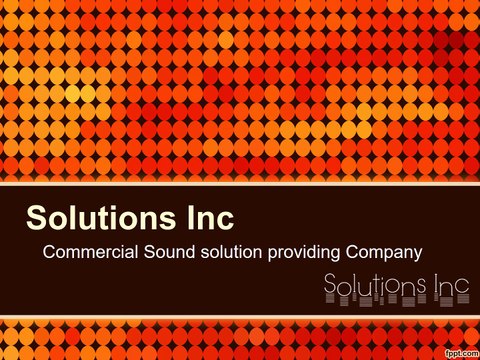 SOLUTIONS MIX SOUND SYSTEMS@Audac