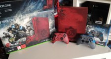 Unboxing FR | Déballage de la Xbox One S édition limitée Gears of war 4 [UNBOXING]