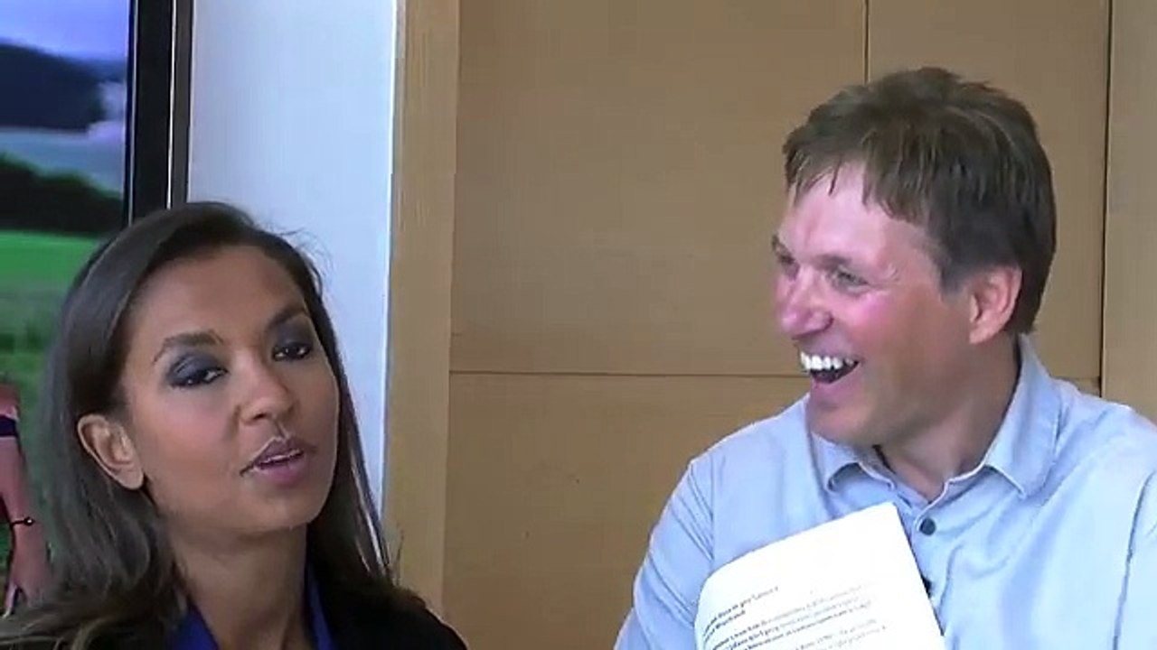 Karine Le Marchand en interview avec Lionel Durel pour L'amo