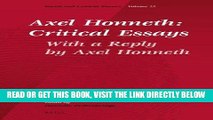 [EBOOK] DOWNLOAD Axel Honneth: Critical Essays (Social and Critical Theory) GET NOW