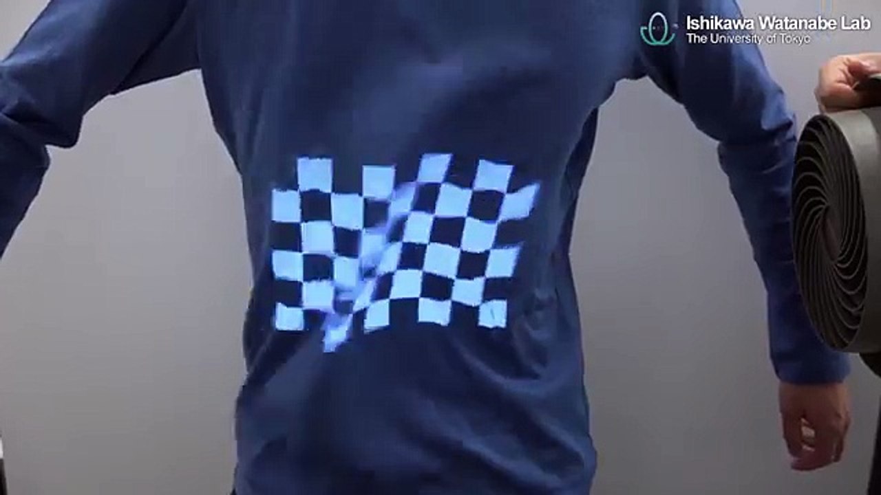 Projection mapping dynamique