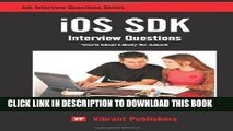 [Read] Ebook iOS SDK Interview Questions You ll Most Likely Be Asked New Reales