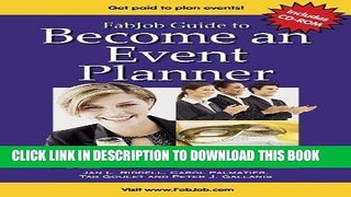 [Read] Ebook FabJob Guide to Become an Event Planner New Reales