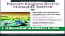 [Read] Ebook Harvard Business Review on Managing Yourself (Harvard Business Review Paperback