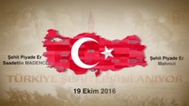 Türkiye Şehitlerini Anıyor