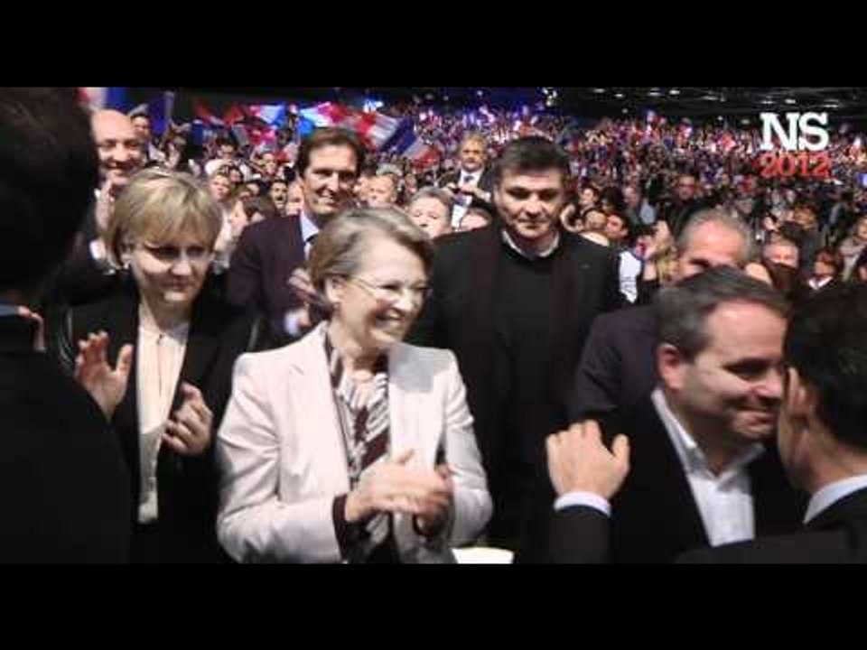 Meeting de Marseille : sortie de scène de Nicolas Sarkozy