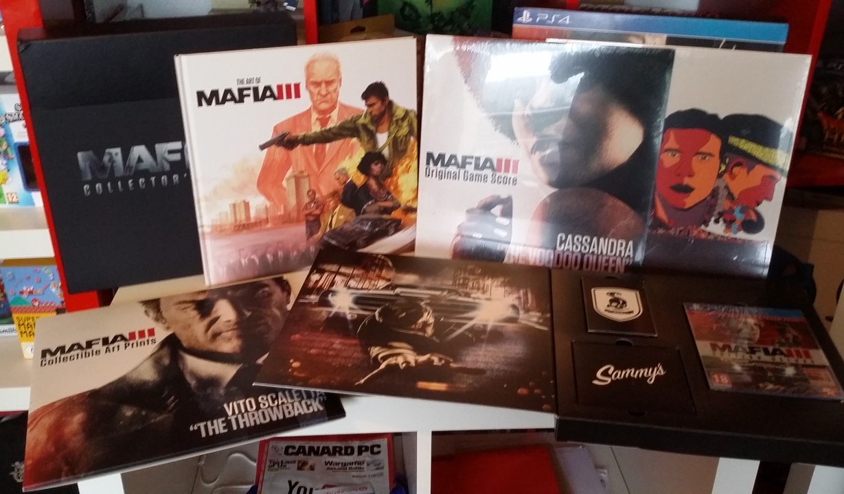 Unboxing FR | Déballage de Mafia 3 édition collector PS4 [UNBOXING]
