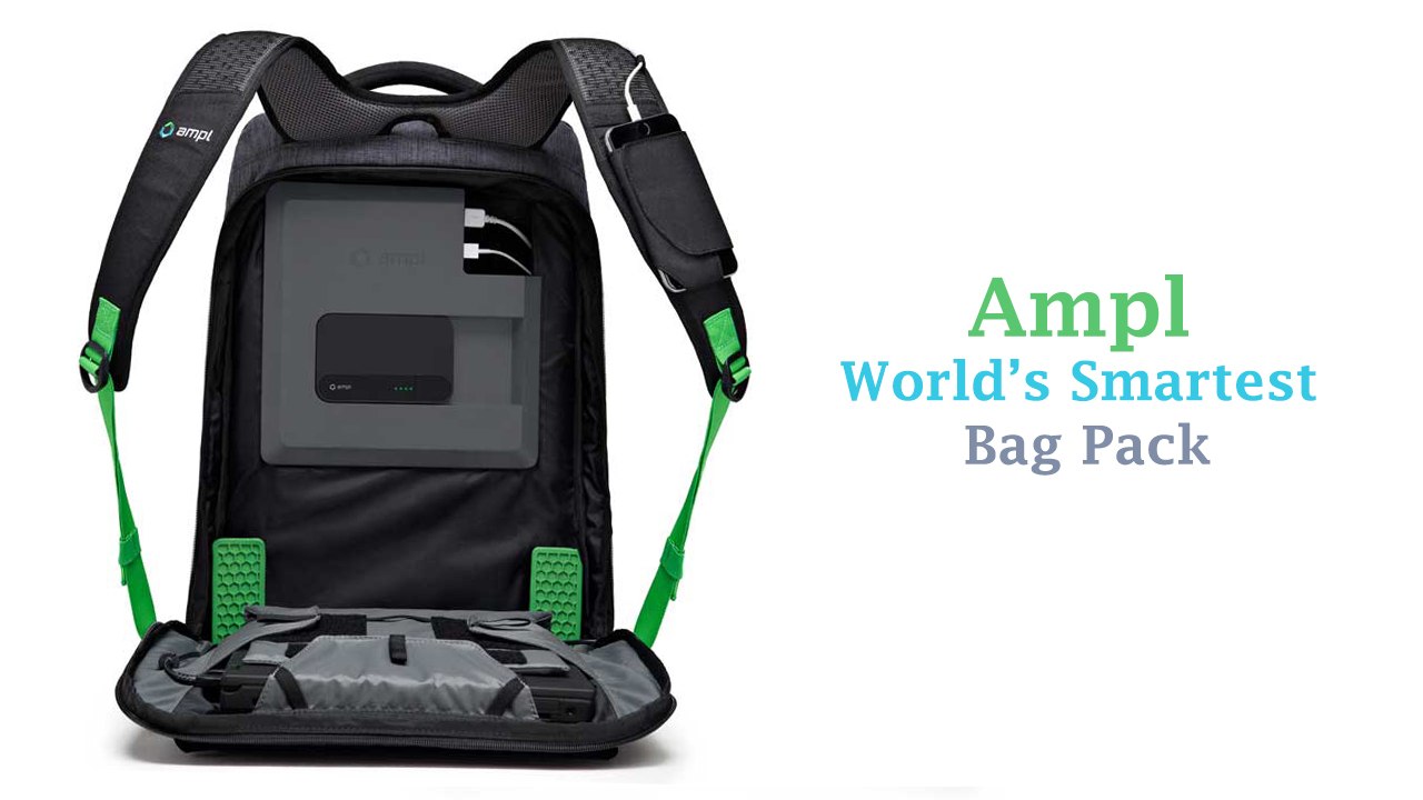 AMPL - The World's Smartest Backpack