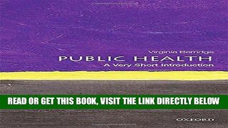 [Free Read] Public Health: A Very Short Introduction Free Online