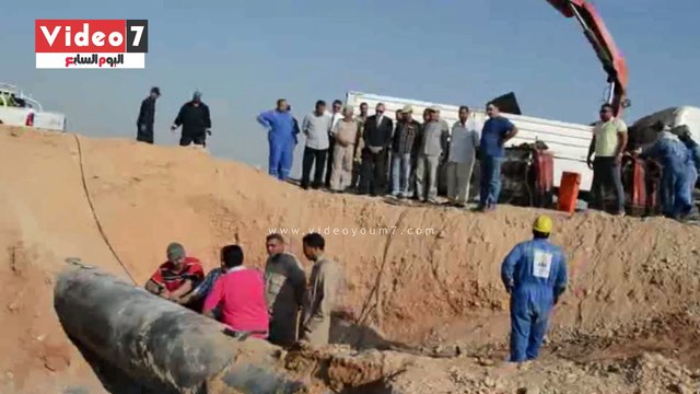 بالفيديو..محافظ قنا : إصلاح كسر خط الغاز بطريق قنا - سوهاج الصحراوي خلال ساعات